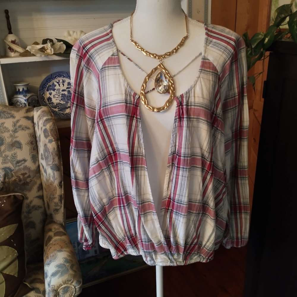 True Craft Plaid Top